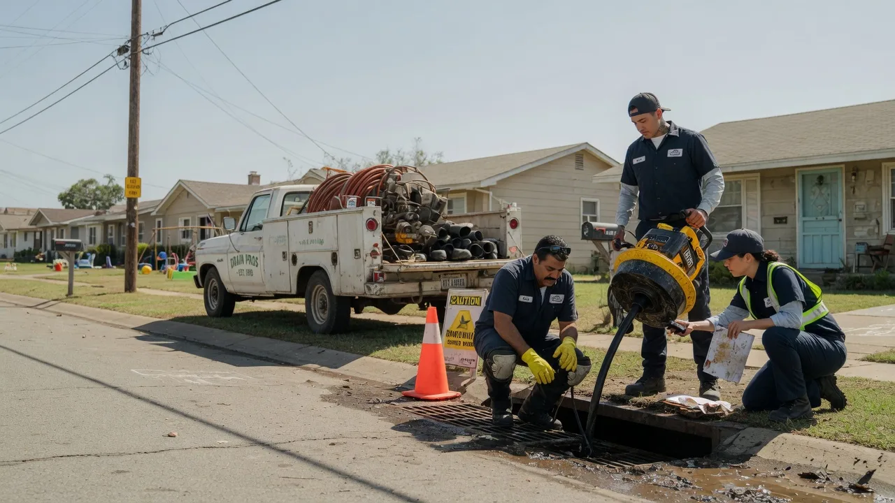 Drain Cleaning in Gunter, TX near me